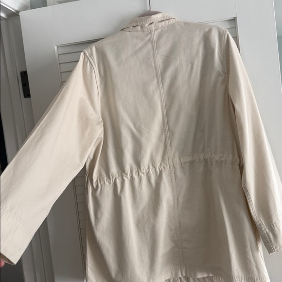 Barbour- Maeva-Utility Jacket, Cream-Size 10 - Picture 11 of 16